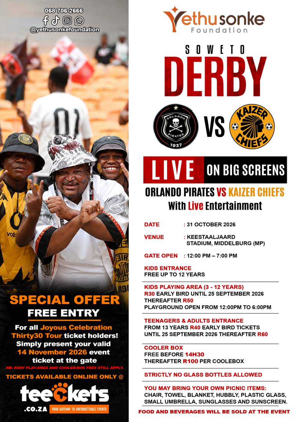 Soweto Derby On Big Screen